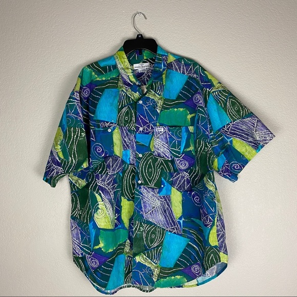 Guess By Georges Marciano Button Up Shirt Mens XL - Picture 1 of 7